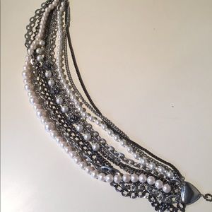 Nadri multi-strand mixed necklace worn once!